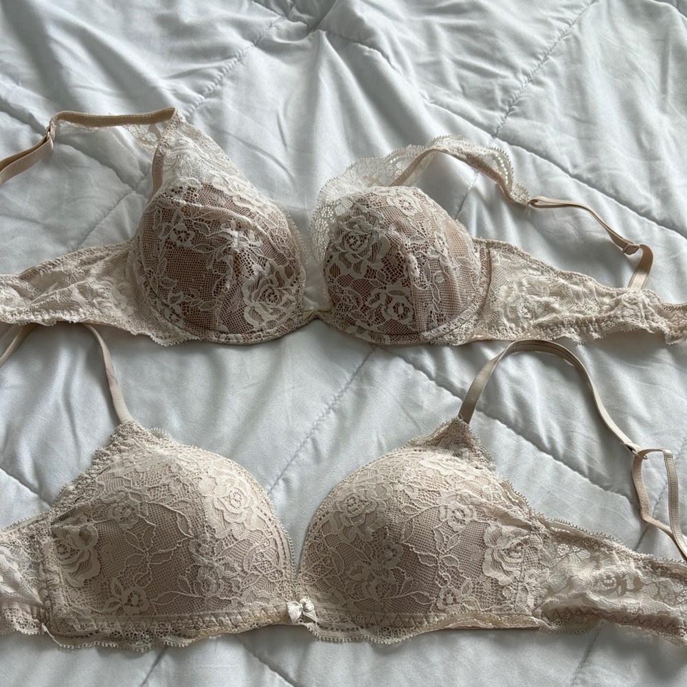 Intimissimi 2 Lace Women's Bras - Cream- 32C/D
